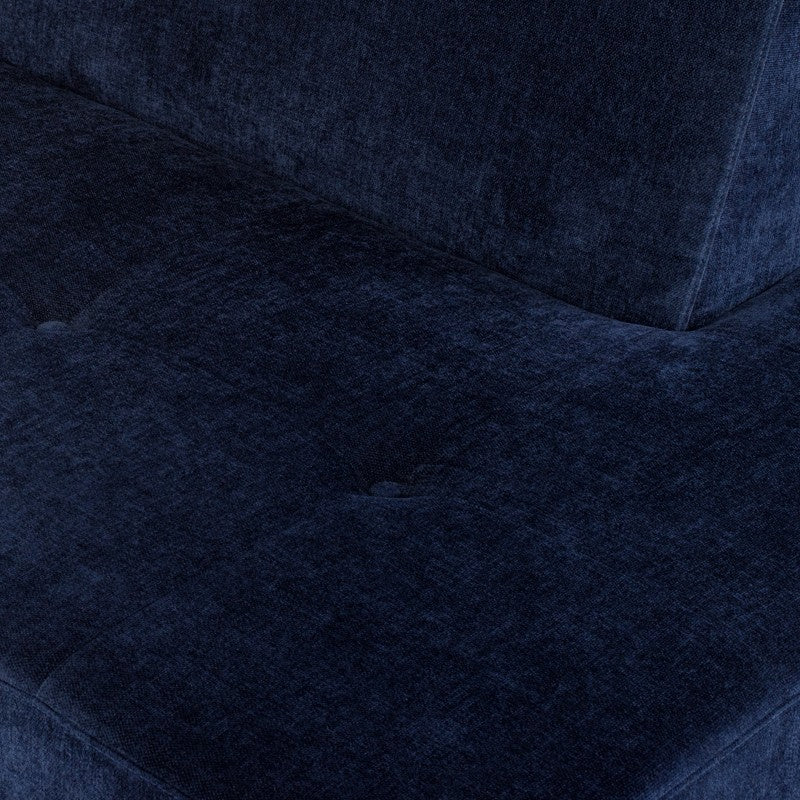 Luxurious texture materials made for right chaise sofa