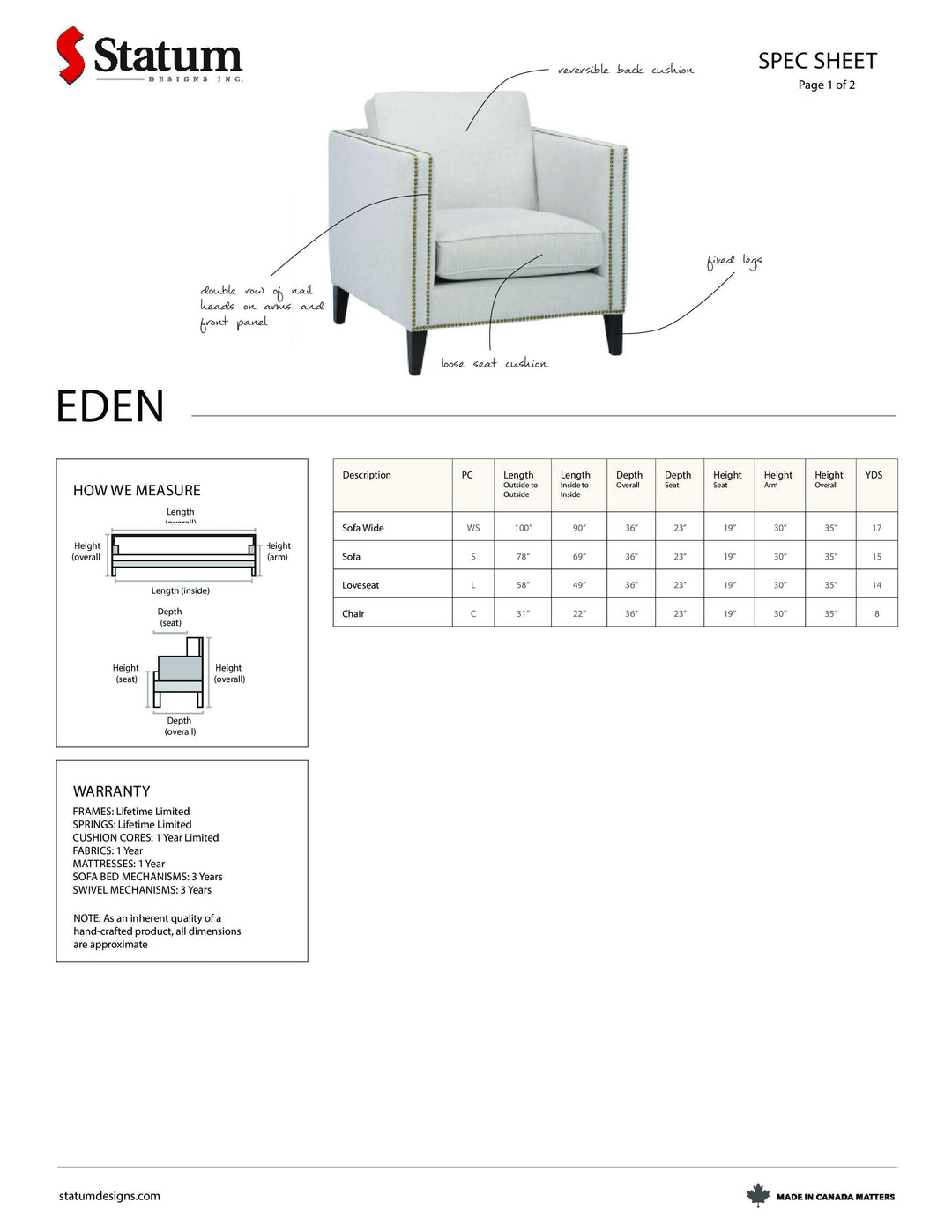 Eden Lounge Chair-Palma-Brava