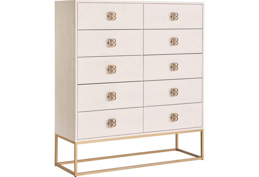 PB-01-956 Peony Dresser Chest-Palma-Brava