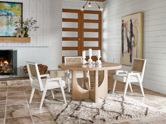 PB-01CAL Round Dining Table