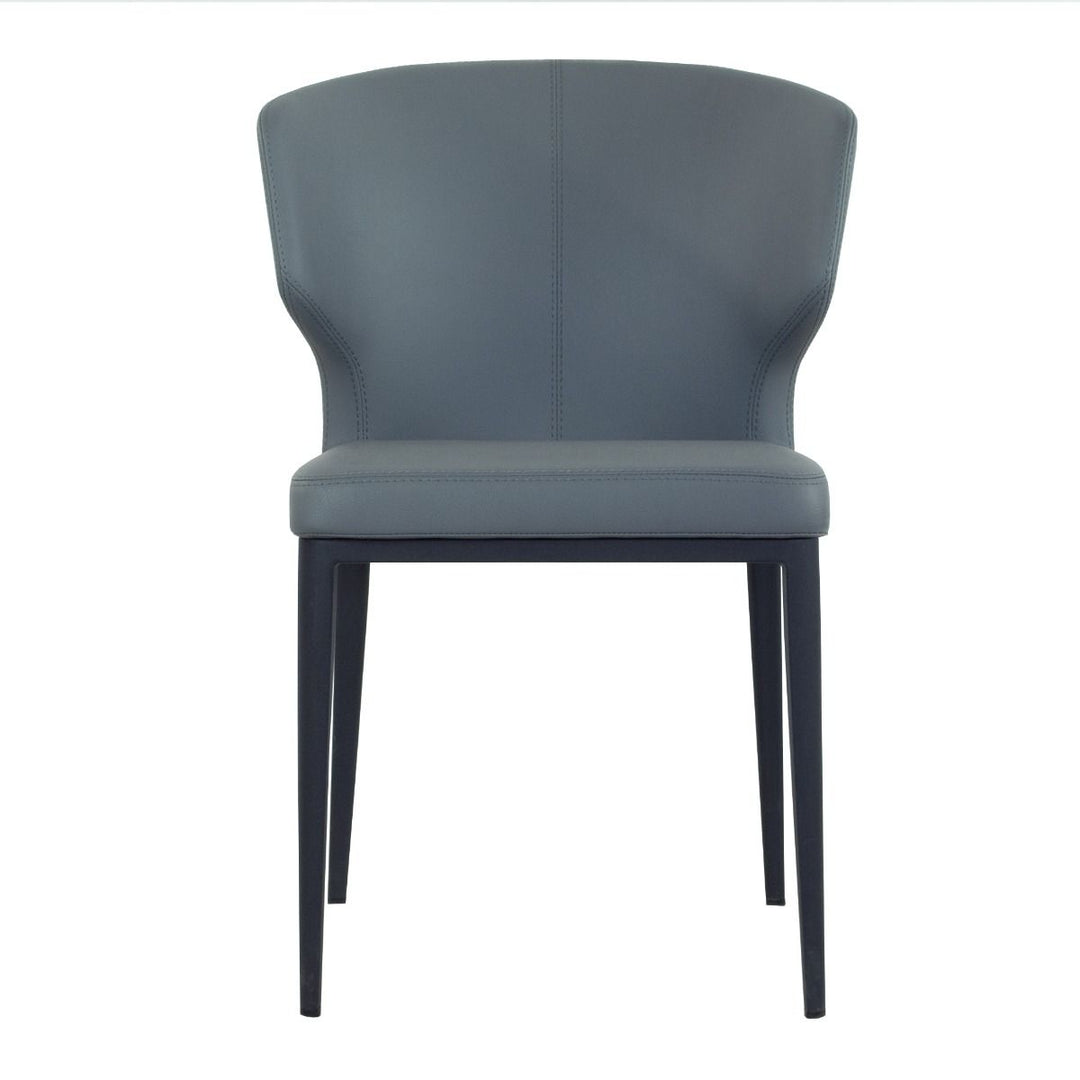 PB-20CAB Dining Chair Faux Leather -Black Leg