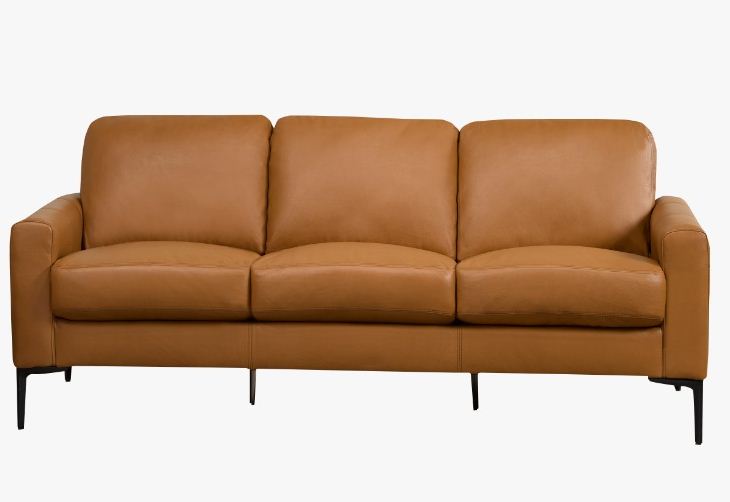 Elegant design shop condo leather sofa now