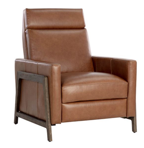 PB-06BRA Leather Recliner Chair